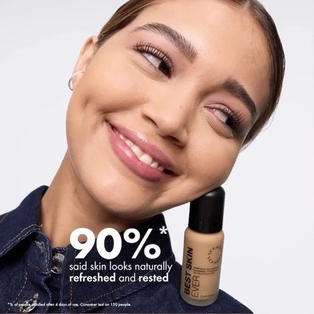 Sephora Collection Best Skin Ever 16 Hr Liquid Foundation 06O Fair Olive - Picture 7 of 7